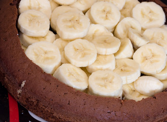 Chocolate chip banana cake