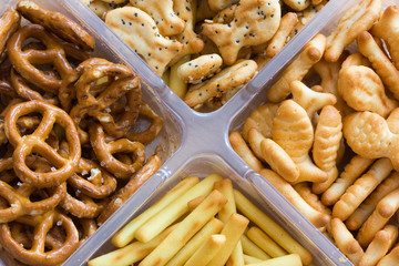 Closeup bread sticks
