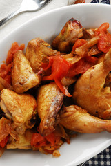 Pollo alla cacciatora - Secondi di carne - Cucina Toscana