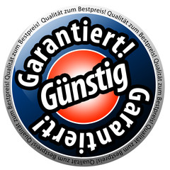 Button garantiert günstig