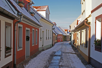 Lange Straße in Hoyerswerda, Sachsen