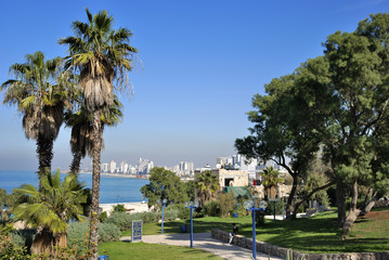 Fototapeta na wymiar Tel Aviv miasto z Izraela