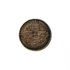 Old British Coin (Crown) from Victorian times