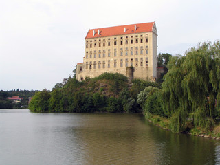 Castle Plumlov in Czech republic