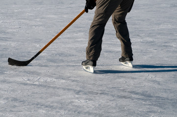 Obraz premium ice hockey