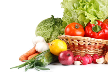 Still-life with vegetables