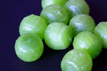 green candy