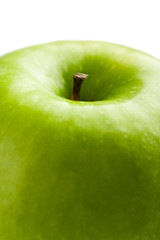 green apple isolated