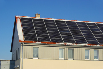 Fototapeta premium Solaranlage - solar plant 52