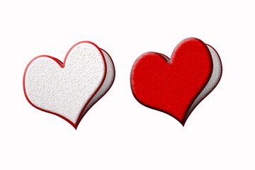 Biglietti a forma di cuore