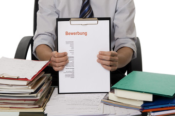 Bewerbung Arbeitsplatz