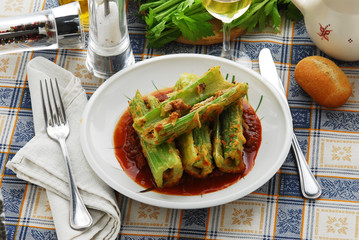 Sedani ripiene alla pratese - Antipasti della Toscana