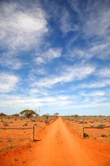 Crédence de cuisine en verre imprimé Australie Outback road Australia