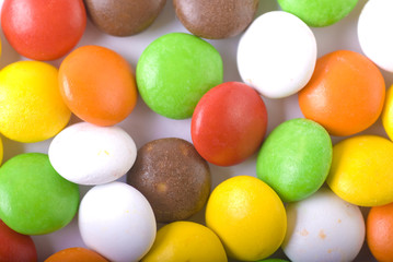 colorful chocolate candies