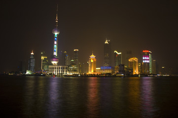 Fototapeta premium night view in shang hai