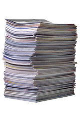 Magazine pile