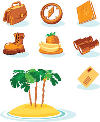 Travel icons