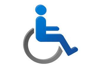 homme en fauteuil roulant