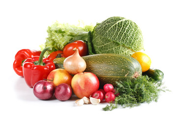 Still-life with vegetables