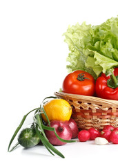 Still-life with vegetables