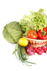 Still-life with vegetables