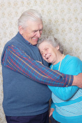 two elderly people