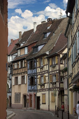 Fototapeta premium old city street