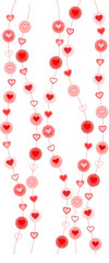 Valentine background with heart