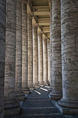 Pillars in the vatican