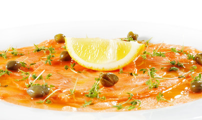 Salmon Carpaccio