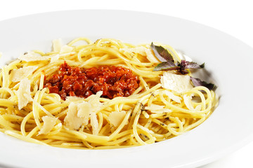 Spaghetti with Bolognese Sauce