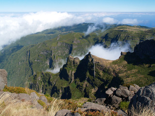Berge auf Madeira