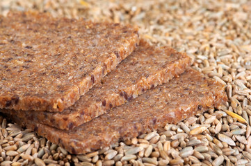 Wholegrain Bread and Rye Grains