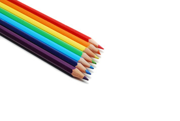 coloured pencils