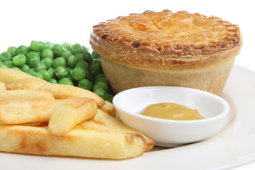 Steak Pie & Chips