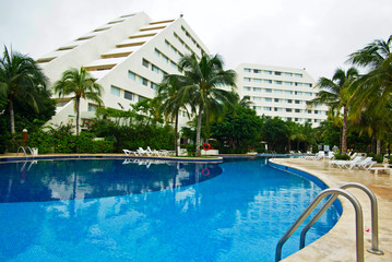 swimming pool resort