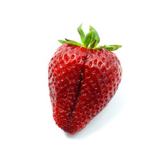 Red strawberry fruit sexual symbol