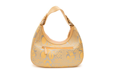 Woman bag isolated on the white background
