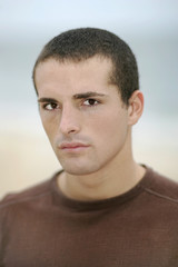 Fototapeta premium dark haired man