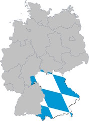 Bayern auf Deutschland