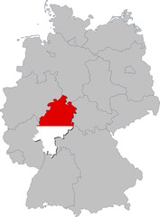 Hessen auf Deutschland