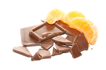 Chocolate with tangerine