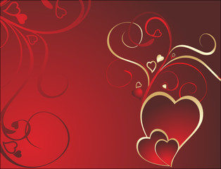 Valentine's background