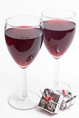 wine and little gift