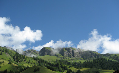 Fototapeta na wymiar Szwajcarskie góry