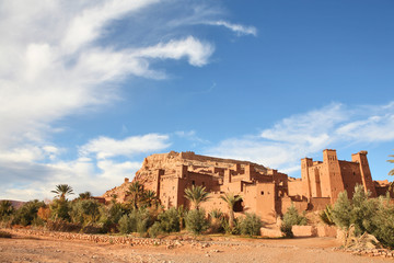 Fototapeta na wymiar Kasbah Ait Benhaddou, Maroko
