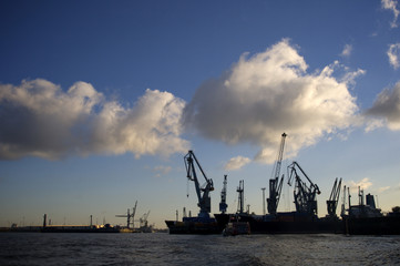 Fototapeta premium Hamburg Hafen 7