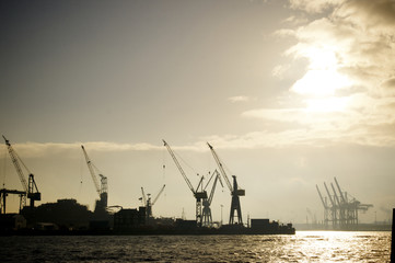 Obraz premium hamburg Hafen 6