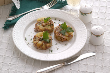 Tortino di patate e carne - Contorni - Trentino Alto Adige
