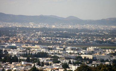 vue sur tunis